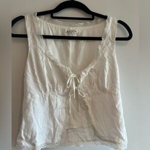 NWOT Reformation Rosalie Linen top